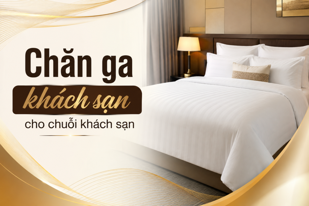 Chăn ga khách sạn cho chuỗi khách sạn