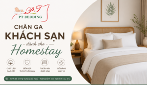 Chăn ga khách sạn dành cho homestay