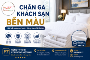 Chăn ga khách sạn bền màu