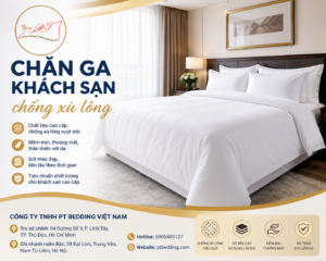 Chăn ga khách sạn chống xù lông