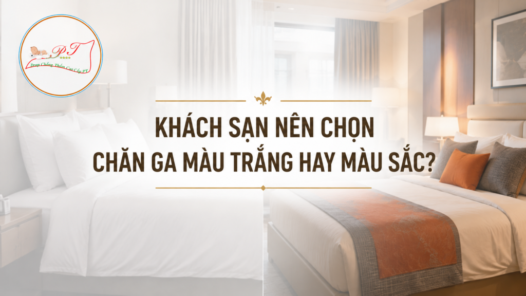 Khách Sạn Nên Chọn Chăn Ga Màu Trắng Hay Màu Sắc?