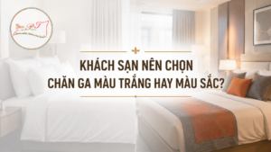 Khách Sạn Nên Chọn Chăn Ga Màu Trắng Hay Màu Sắc?