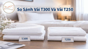 So sánh vải T300 và vải T250